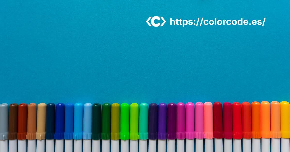 Ejemplo de guía de marca con paleta de colores documentada
