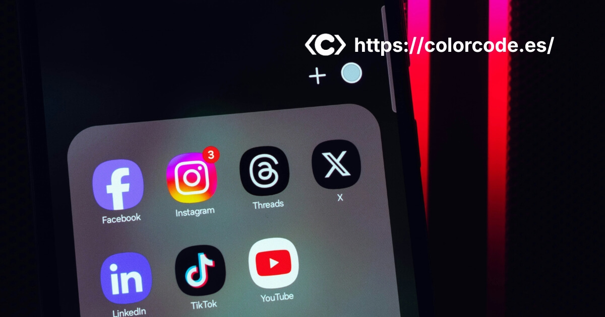 Uso del color en redes sociales para branding de marca