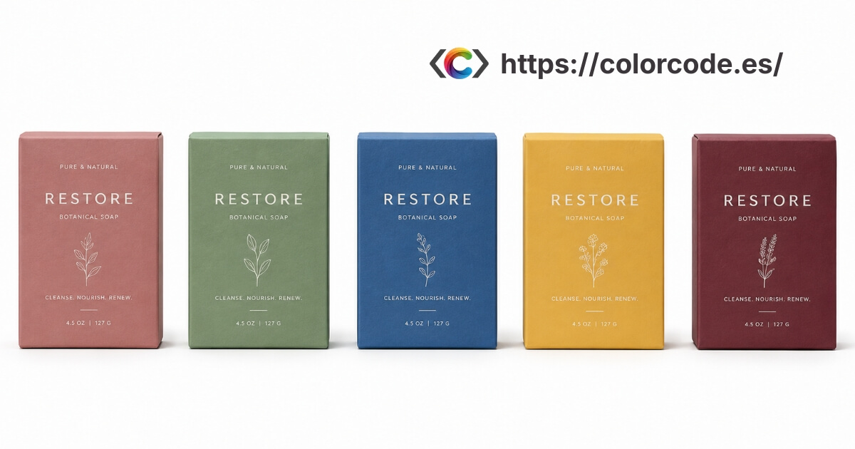 El color en el packaging y la decisión de compra
