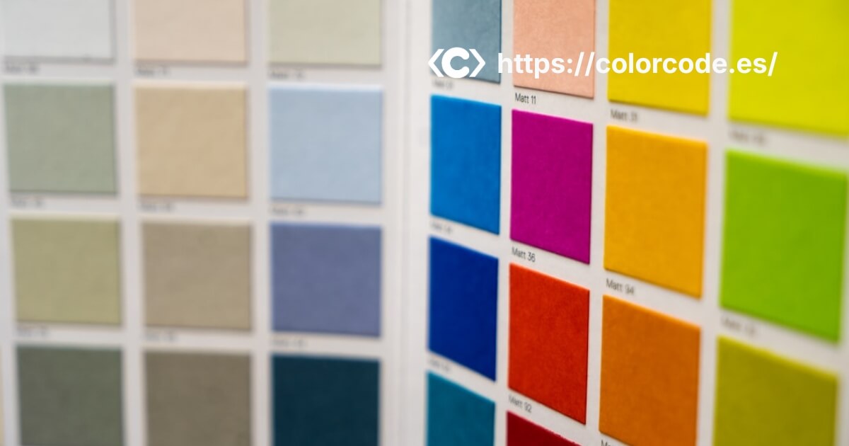 Proceso de creación de una paleta de colores para una marca