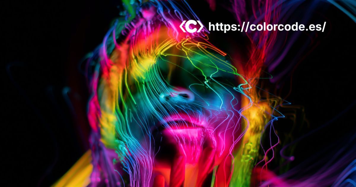 Ejemplo de paleta de colores aplicada a una marca